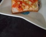 A picture of step 2 of Kabri Patti Sandwich.