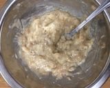 A picture of step 2 of Bite-size Banana Walnut Drop Cake with Oat Flour.