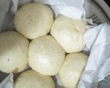 Foto langkah ke 6 dari resep Bakpao isi coklat keju (Fluffy Steamed Buns filled with chocolate and cheese).