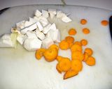 Foto del paso 4 de la receta: Sopa de pollo y res con viandas