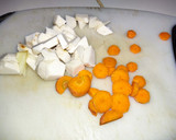 Foto del paso 4 de la receta: Sopa de pollo y res con viandas