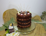 Foto del paso 24 de la receta: Tarta de Chocolate y marshmallows para Frida Khalo!!!