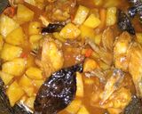 Foto langkah ke 7 dari resep Ayam kentang kecap pedas cabe setan manis.