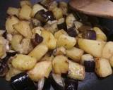 Sauteed potatoes and aubergine recipe step 2 photo