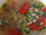 Canh hến thì là