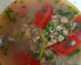 Hình bước làm 3 của món Canh hến thì là