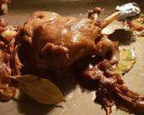 Foto del paso 1 de la receta: Risotto de Pato Azulón, foie gras mi-cuit y setas moixernó