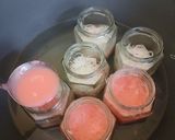 Foto langkah ke 5 dari resep K-Berry Bunhong Myeon Jar (Puding Bihun Strawberry).