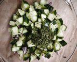 Marokkói uborkasaláta recept fázis 1 fotója