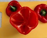 Foto del paso 1 de la receta: ¡Pimientos rellenos con atún, huevo y queso!