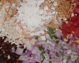 A picture of step 2 of Chana chaat.