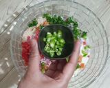 A picture of step 2 of Instant Vegetables bread idli recipe.