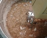 Foto del paso 5 de la receta: Torta húmeda de leche de almendras cortada