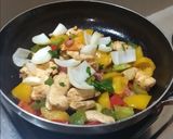 Foto langkah ke 4 dari resep Chicken Fajitas - Mexican Food.