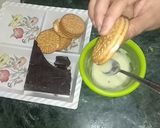 A picture of step 2 of Choco pie.