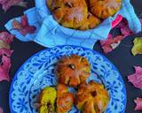 Paneer stuffed pumpkin dinner rolls recipe step 14 photo