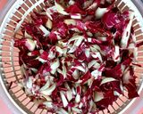 A picture of step 1 of Lasagna with Radicchio and Speck.