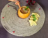 A picture of step 6 of Orange ice tea.