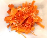 Une image de l'étape 2 de Chips d'épluchures de carottes.