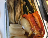 Foto del paso 1 de la receta: Rodaballo con patatas al horno sobre escalibada