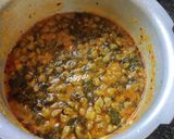 A picture of step 3 of Hara Chana (Choliya) Masala (Fresh Green Chickpea Curry) !!.