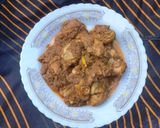 Foto langkah ke 4 dari resep Ayam Lengkuas Rendang (dengan bumbu giling).
