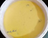 A picture of step 5 of Gulabjamun custard cake.