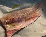 Foto del paso 1 de la receta: Corvina con gambones al estilo thai