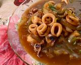Foto langkah ke 5 dari resep Cumi Saus Tiram.