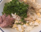 Majorannás májjassal töltött csirkecomb recept fázis 3 fotója