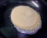 A picture of step 1 of Shahi Sooji Halwa.