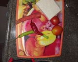 A picture of step 1 of Tofu-matar gravy.