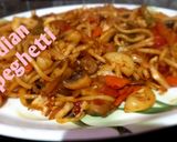A picture of step 4 of Spaghetti Pasta in Indian Style.