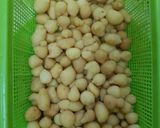 A picture of step 1 of Meethey dahi bary.