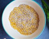 A picture of step 1 of Jowar Pongal.