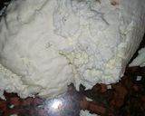 A picture of step 1 of Malai sandesh.