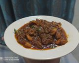 A picture of step 4 of Prawn Curry.