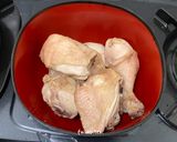 Foto langkah ke 2 dari resep Ayam Rebus Bumbu Ijo.