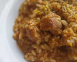 Foto del paso 11 de la receta: Arroz meloso mar y montaña de costillas y sofrito de sepia