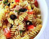 A picture of step 4 of Simple Italian Pasta Salad.