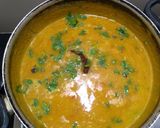 A picture of step 4 of Dhaba style moong dal tadka.