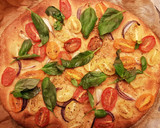 Foto del paso 2 de la receta: Focaccia de Tomates Cherry