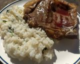 Foto del paso 10 de la receta: Bife a la plancha con risotto de ajo y perejil