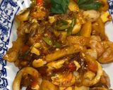 Foto langkah ke 7 dari resep Udang Cumi Asam Manis Saos Tiram Satset.