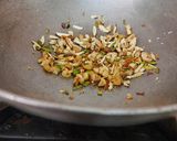 A picture of step 1 of Nutty Granola with Date Palm Jaggery.