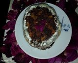 A picture of step 4 of Yam malpua.