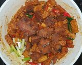 Foto langkah ke 4 dari resep Oseng Ikan Asin Tenggiri Tahu Tempe.