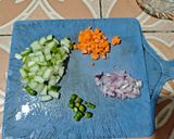 Foto langkah ke 3 dari resep Nasi Goreng Rendang.