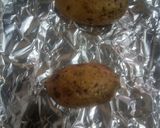A picture of step 3 of Double baked potatoes.