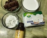 Foto langkah ke 1 dari resep Chocolate cheesecake.